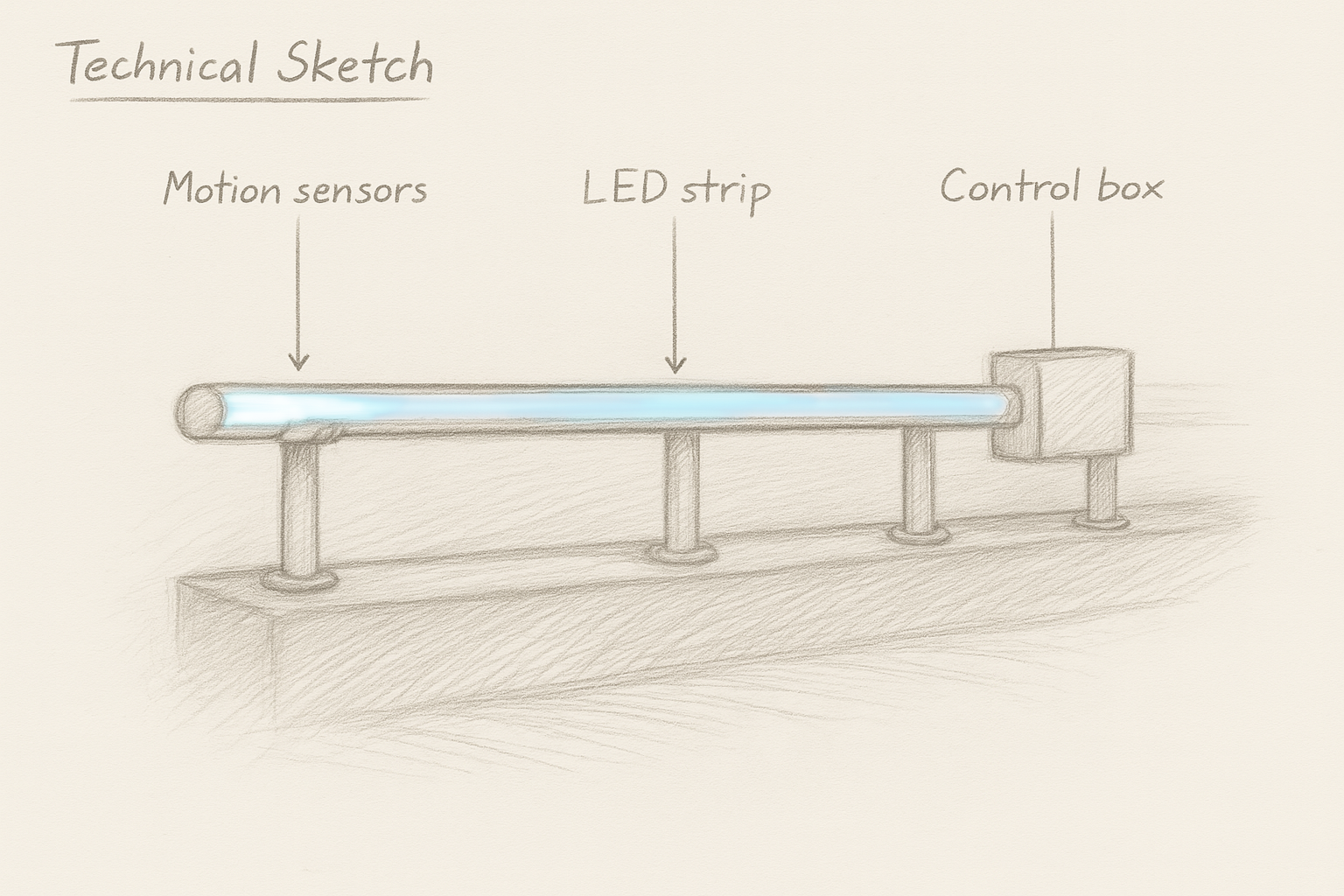 Sketch 3 technical view